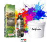 RANAL TANK powłoka poliuretanowa bezbarwna barwiona + 100ml lakier akrylowy dob&oacute;r koloru