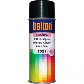 BELTON lakier w sprayu RAL 7021 szary czarny 400ml