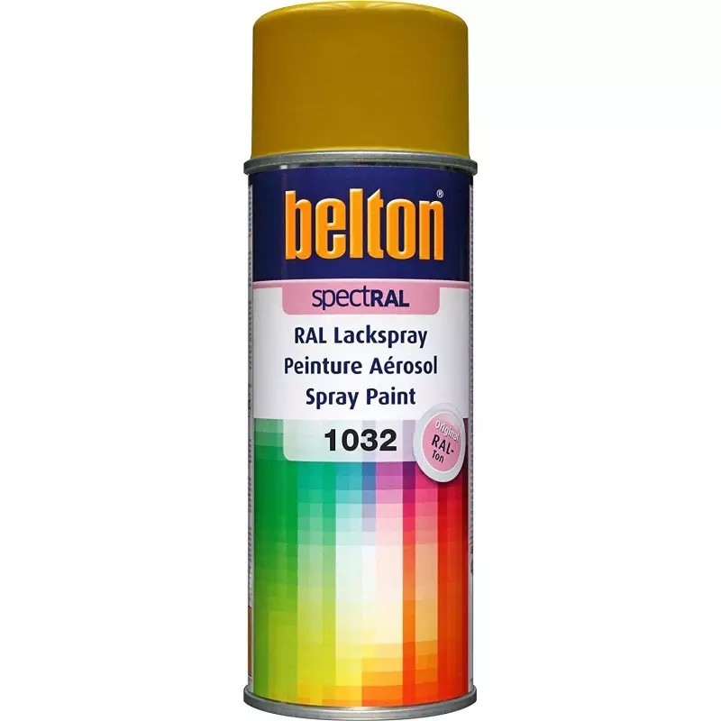 BELTON lakier w sprayu RAL 1032 ciemna cytryna 400ml