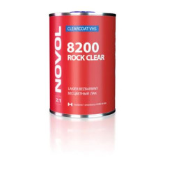 NOVOL 8200 Rock Clear Lakier Bezbarwny VHS 2:1 1L + 0,5L UTW