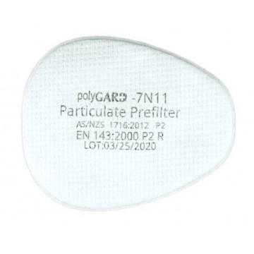 POLYGARD filtr przeciw pyłowy 7N11 do 3M 4szt