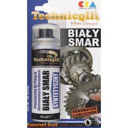 TECHNICQLL Syntetyczny Biały Smar Spray PTFE 50ml