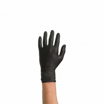 Colad rękawice nitrylowe czarne "M" (60szt)