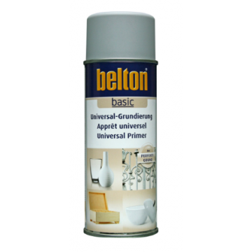 BELTON uniwersalny podkład spray szary 400ml